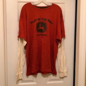 New W/O Tags - John Deere Shirt - Size - L